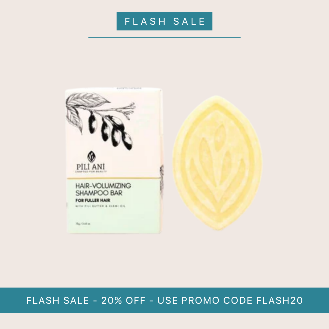 Pili Ani Hair-Volumizing Shampoo Bar 75g