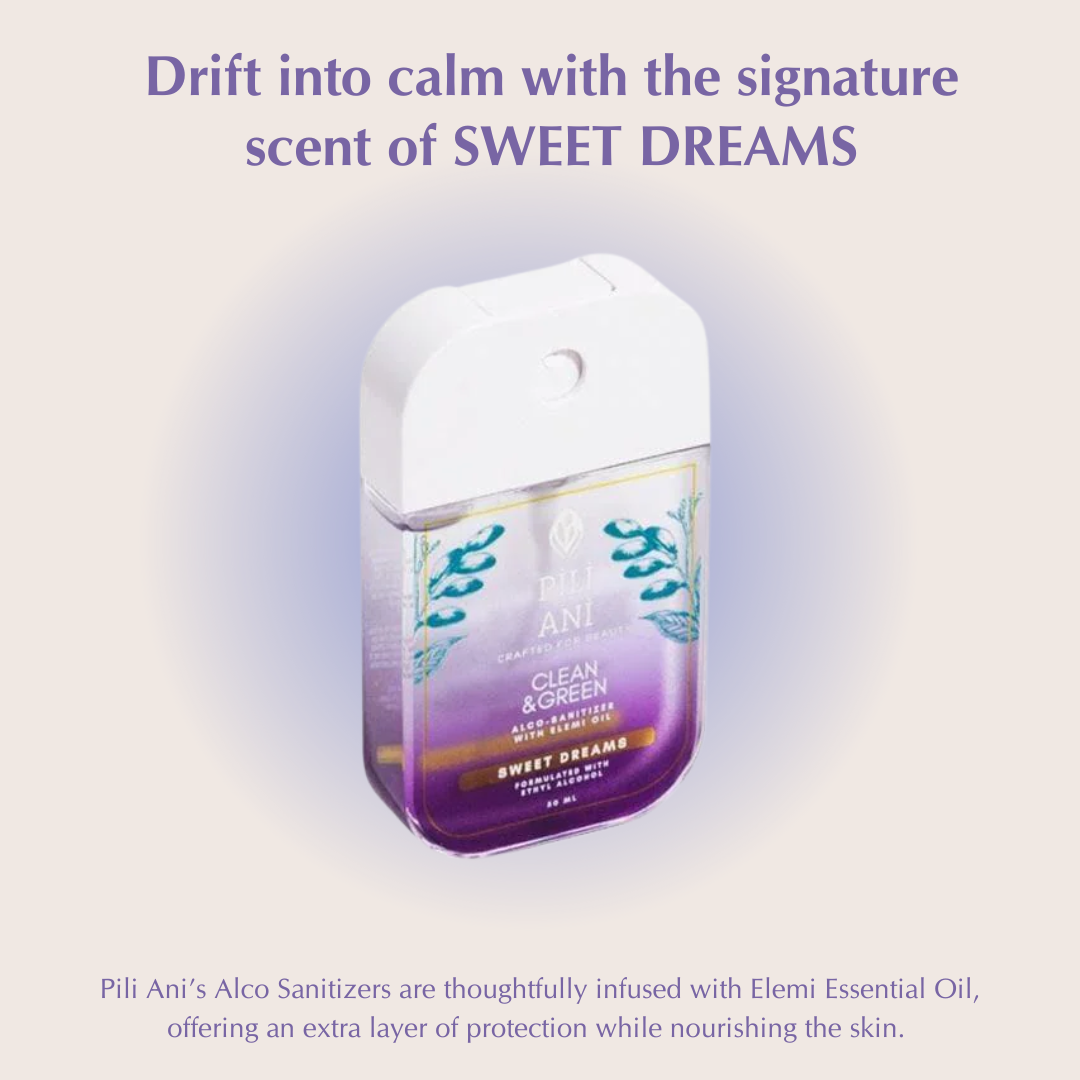 Clean & Green Alco-Sanitizer - Sweet Dreams 50ml