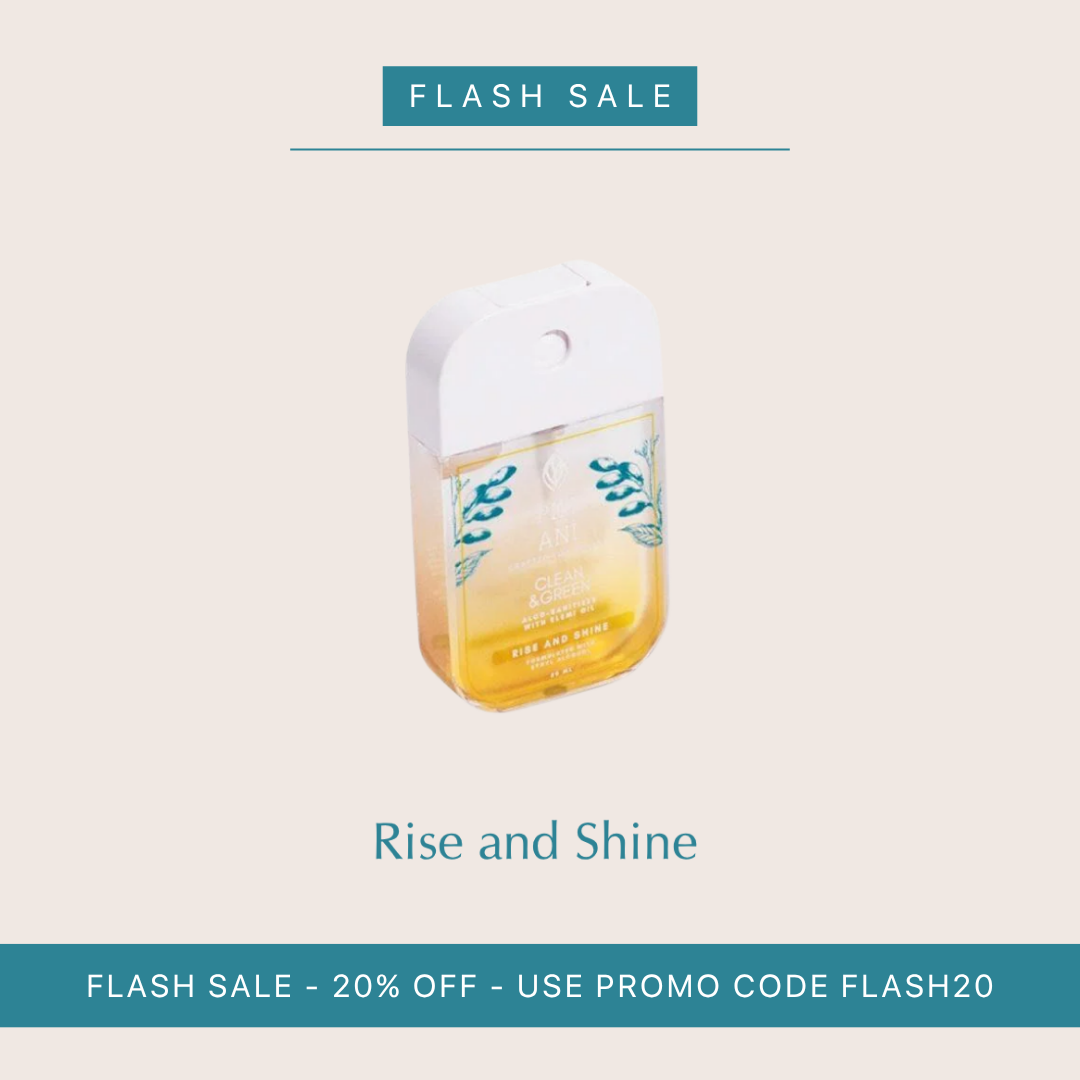 Clean & Green Alco-Sanitizer - Rise & Shine 50ml