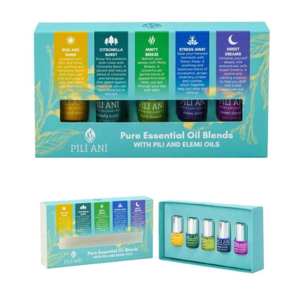 Essential Oil Travel Kit 1.5ml | Pili Ani