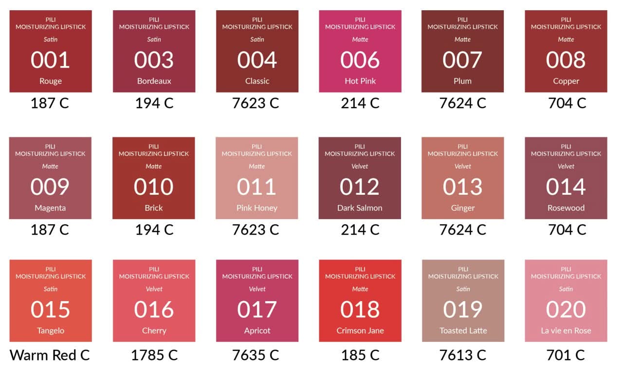Pili Ani Moisturizing Lipstick