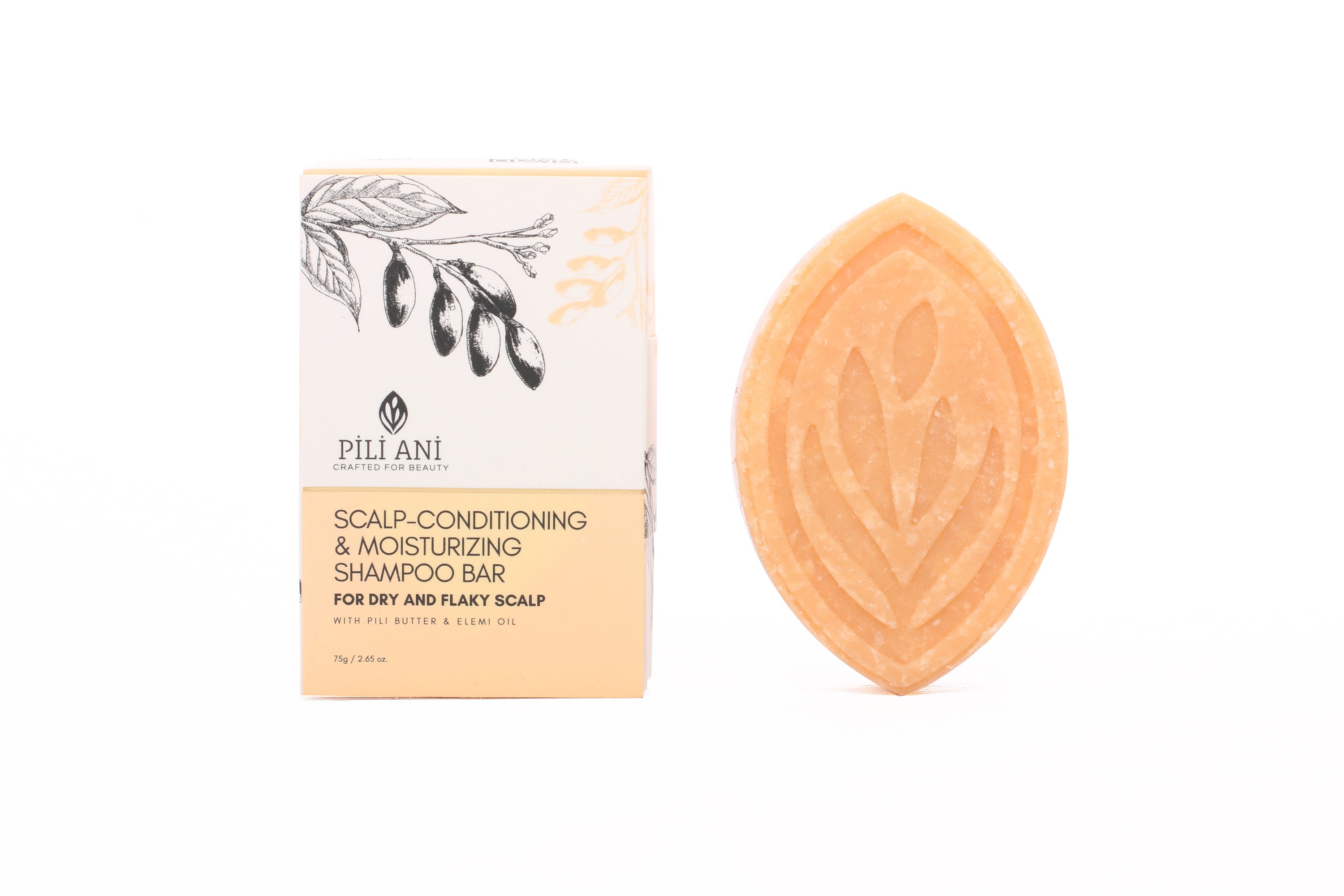 Pili Ani Scalp - Conditioning & Moisturizing Shampoo Bar 75g