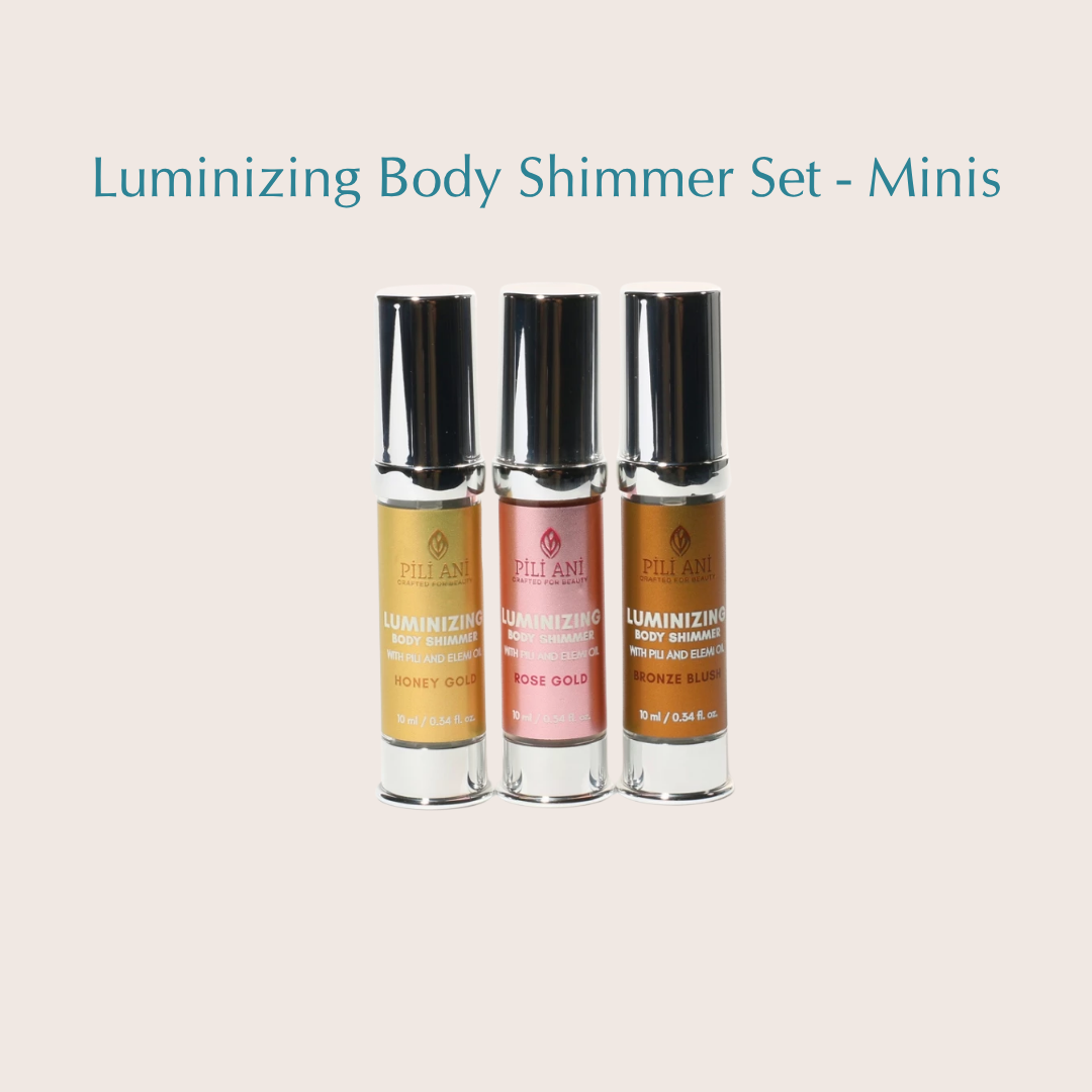Luminizing Body Shimmer Set Minis | Pili Ani
