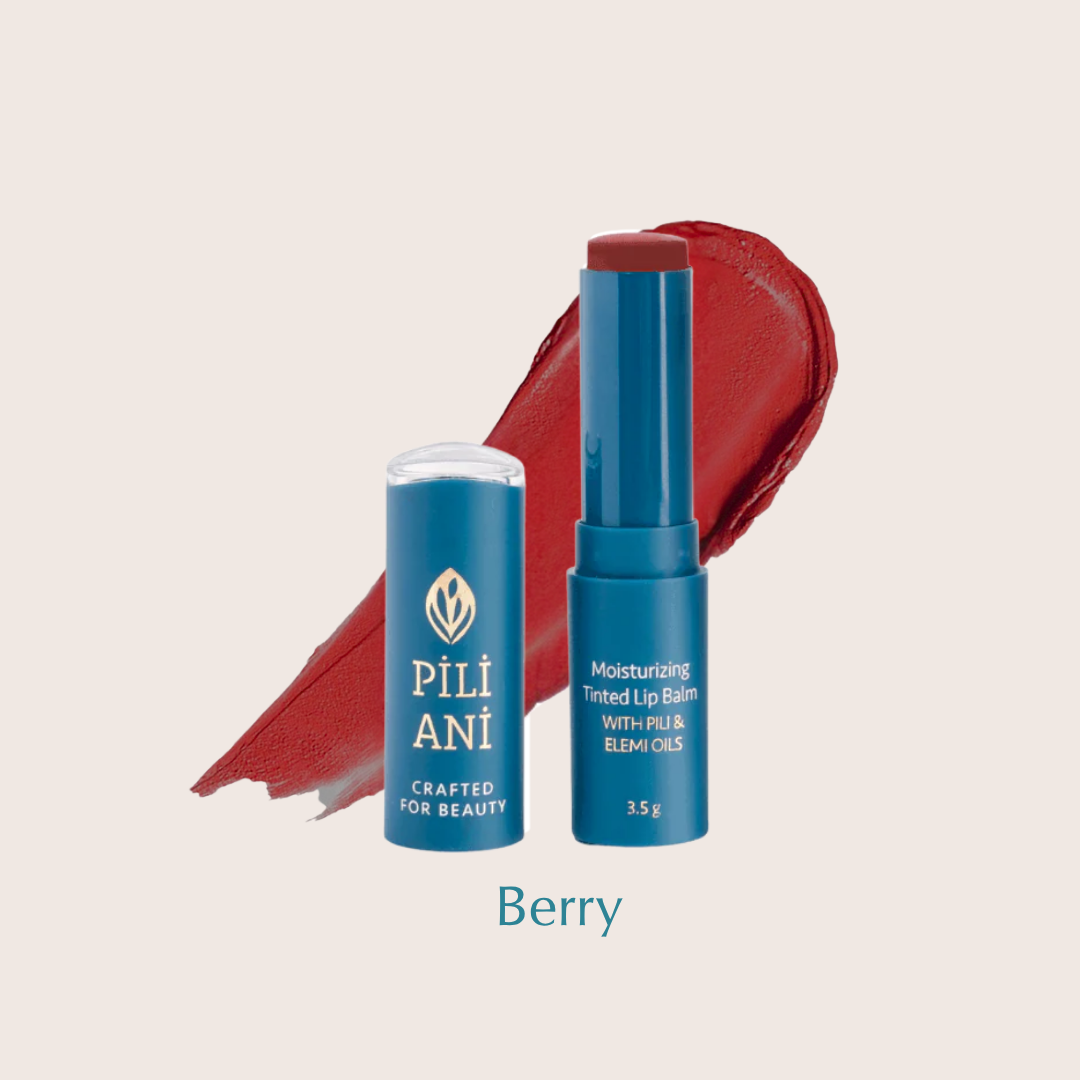 Moisturizing Tinted Pili Lip Butter, Tinted lip butter, Moisturizing lip balm, Pili oil lip butter, Natural lip butter