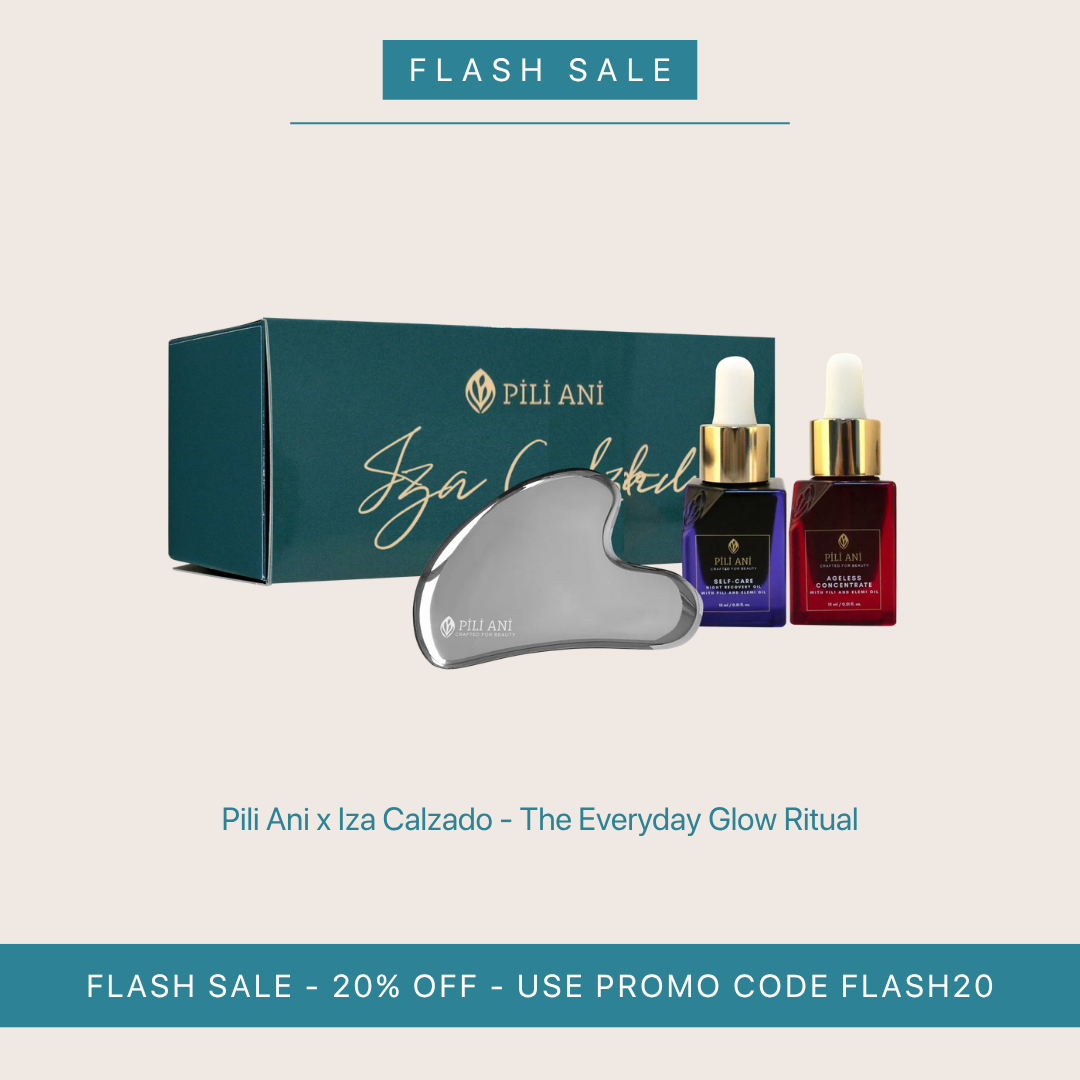 Pili Ani x Iza Calzado - The Everyday Glow Ritual