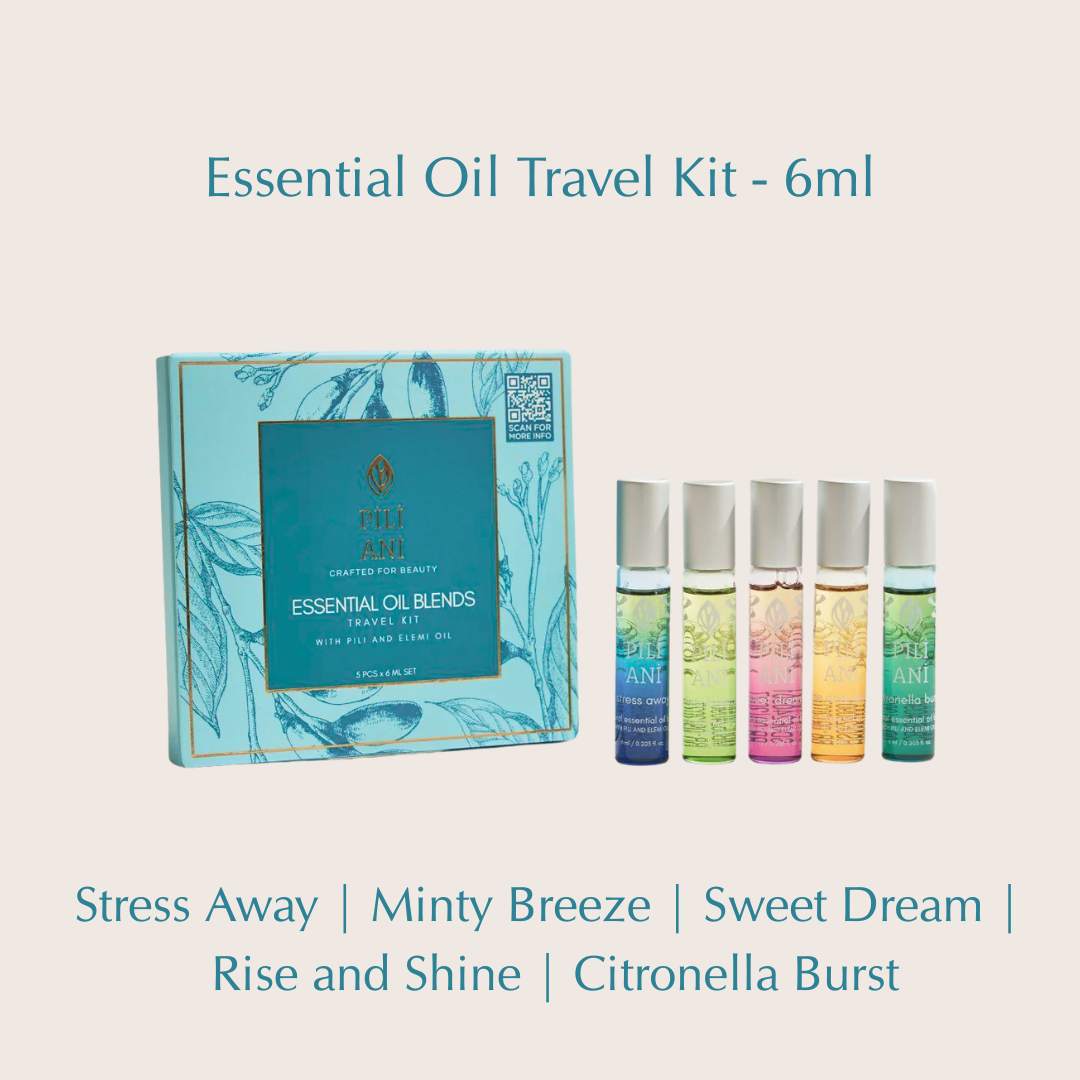 Essential Oil Travel Kit, Essential oil travel set, Aromatherapy travel kit, Essential oil roller set, Essential oils