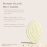 Lightweight shampoo bar for volume, Hair-strengthening shampoo bar, Botanical-infused shampoo for fuller hair, Eco-friendly shampoo bar for thicker hair, Moisturizing and volumizing hair cleanser