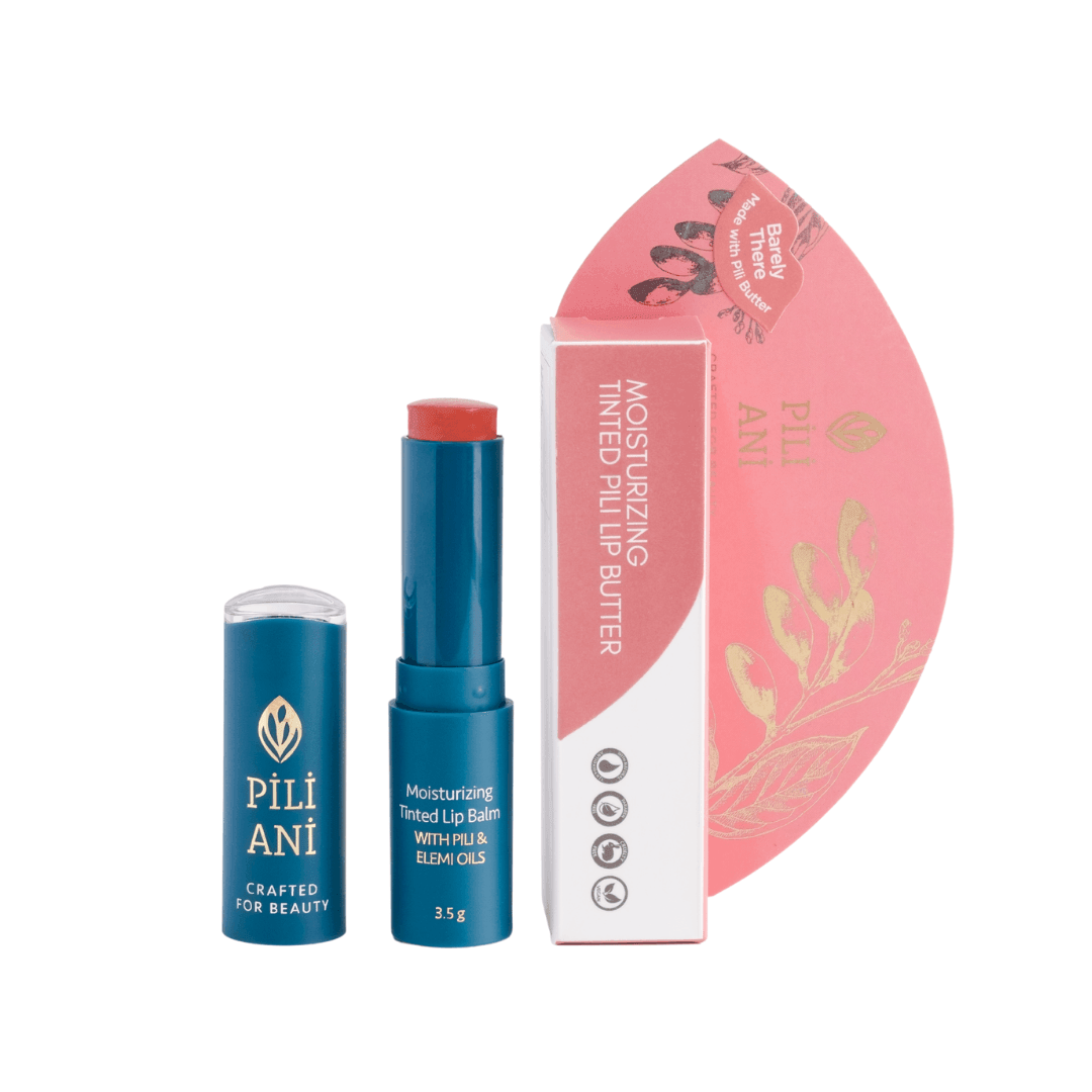 Moisturizing Tinted Pili Lip Butter, Tinted lip butter, Moisturizing lip balm, Pili oil lip butter, Natural lip butter