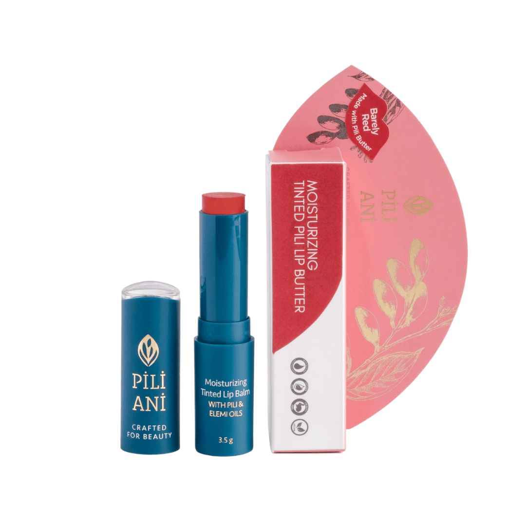 Moisturizing Tinted Pili Lip Butter, Tinted lip butter, Moisturizing lip balm, Pili oil lip butter, Natural lip butter