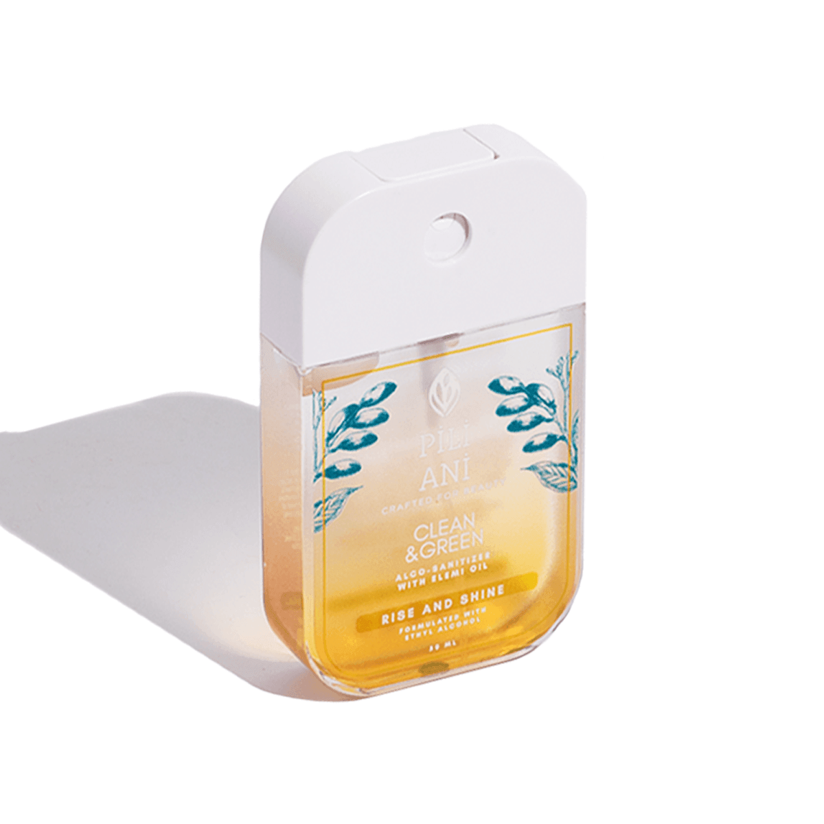 Rise & Shine sanitizer, Clean & Green sanitizer, Natural hand sanitizer, Essential oil sanitizer, Alco-sanitizer spray, Botanical hand spray, Hand disinfectant, Morning scent sanitizer, Uplifting hand spray, Hand sanitizer with essential oils, Citrus-scented sanitizer, Daytime sanitizer, Refreshing hand sanitizer, Alcohol-based hand spray, Plant-powered sanitizer, Skin-friendly sanitizer, Natural disinfectant, Energizing hand spray, Non-drying sanitizer